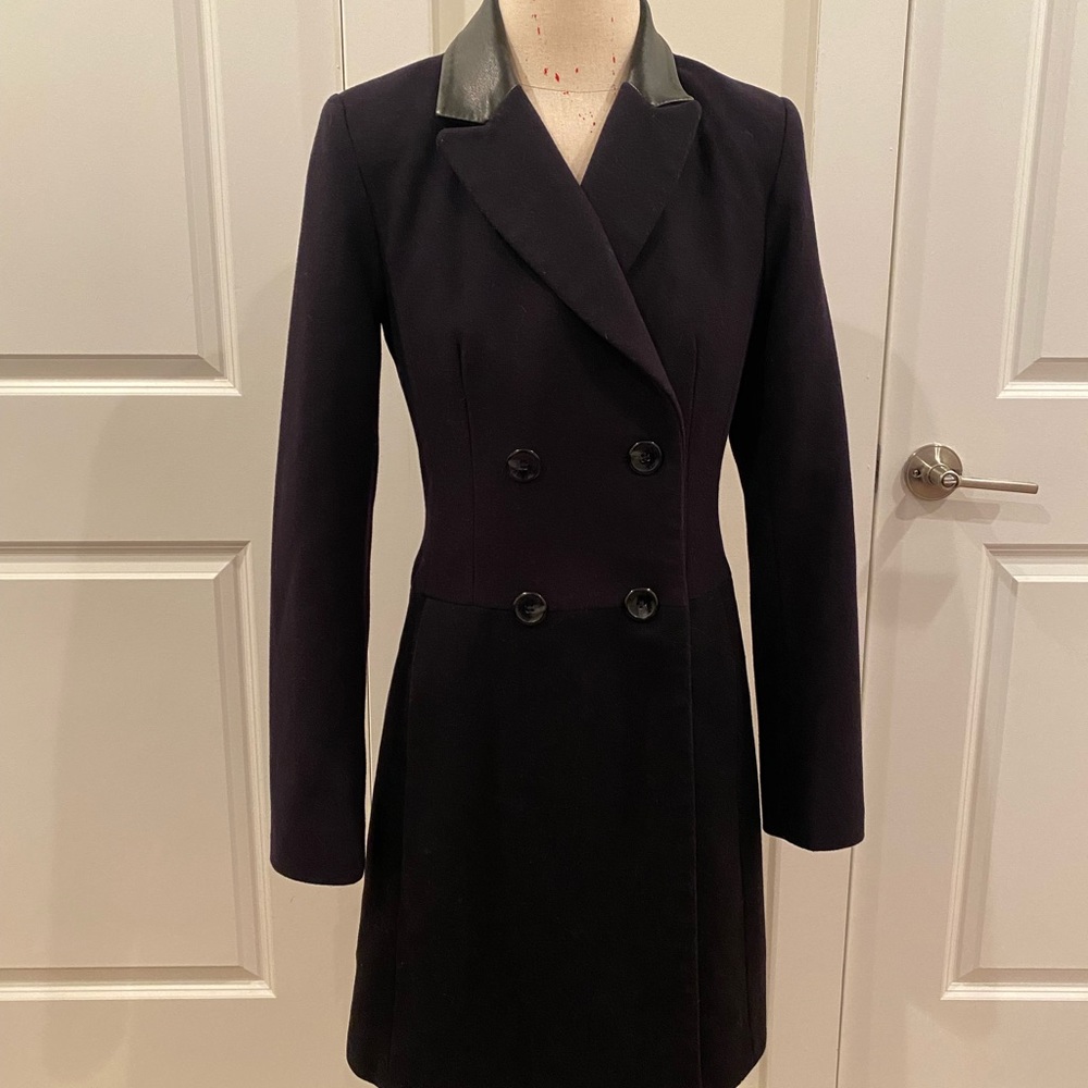Vince Camuto double breasted wool coat